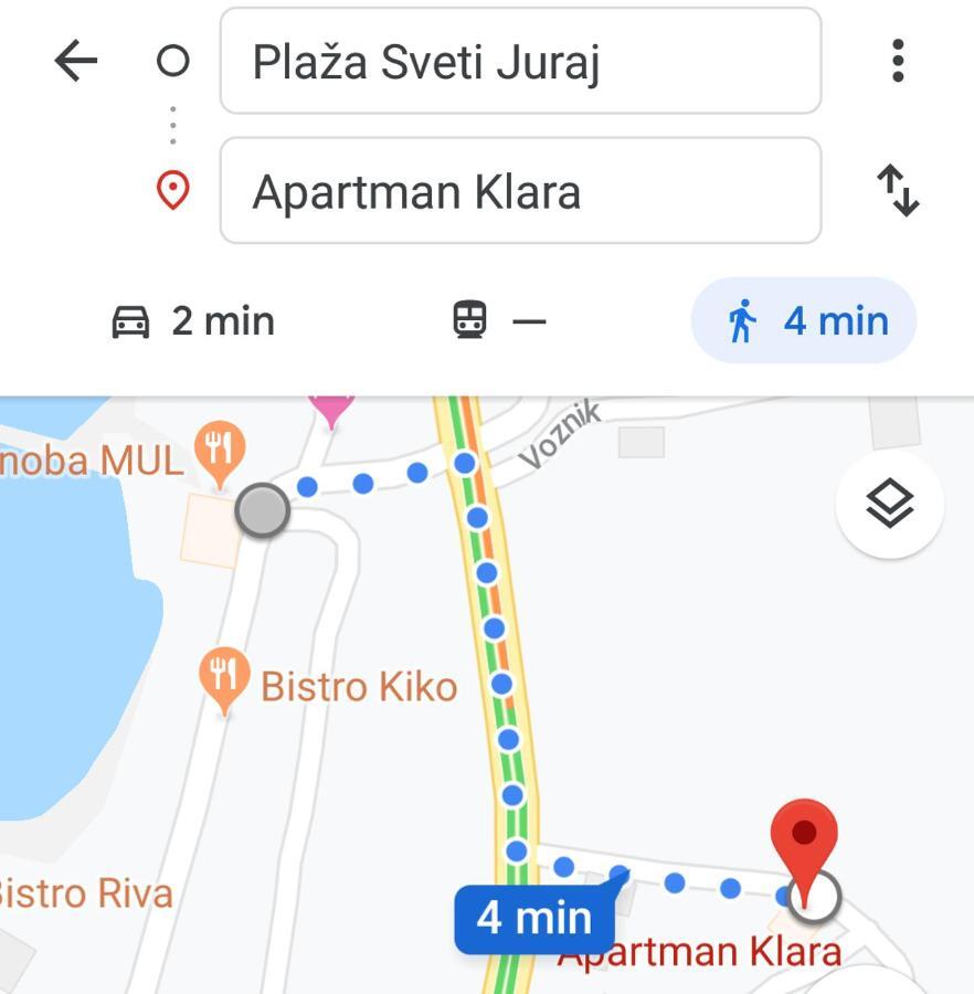 Apartament Klara Sveti Juraj